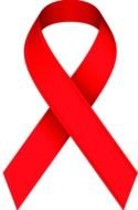 red Awareness Ribbon drawing