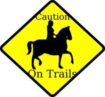 Caution Horse Ridder Crossing Vector Online Filmvz Portal