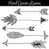 Hand Drawn Arrows drawing