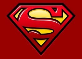 Superman s logo drawing