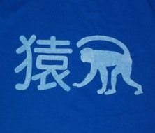 Monkey Chinese Character drawing