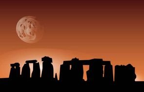 Stonehenge Vector drawing