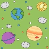 Green Polka Dot Background Dots On A