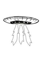 Ufo Coloring Pages