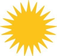 Yazidi Sun drawing
