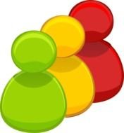 Multiple Users At Clkercom Vector Online Royalty