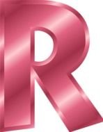 Alphabet Letter R Vector