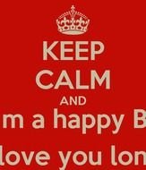 Keep Calm And Wish Him A Happy Birthday Kyme Love You Long Time clipart