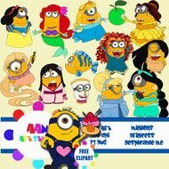 Clip Art Holiday Minions Despicable Me Birthday Minion
