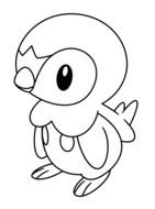 Coloring Pages Diamond Pearl drawing