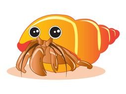 Animated Crab drawing