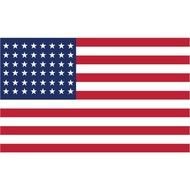 American Flag ClipArt drawing