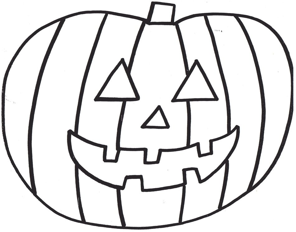Pumpkin Cloring Pages drawing