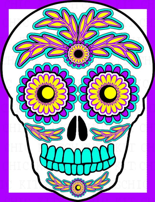 Related Pictures Oddities Sugar Skull