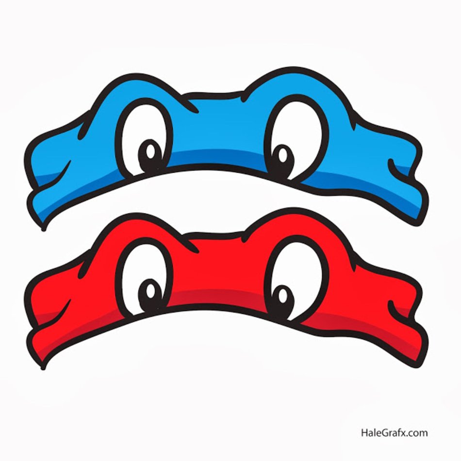 Ninja Turtle Mask Template Printable Free Image Download
