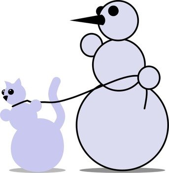 Go Back &gt Gallery For Snowman Cat