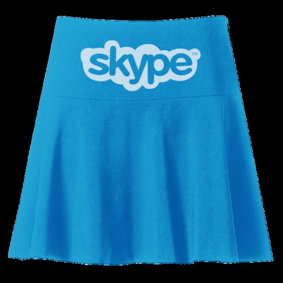 Skype Skirt Icon Png Image Iconbugcom