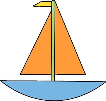 Clip Art Fishing Boat Motor Row
