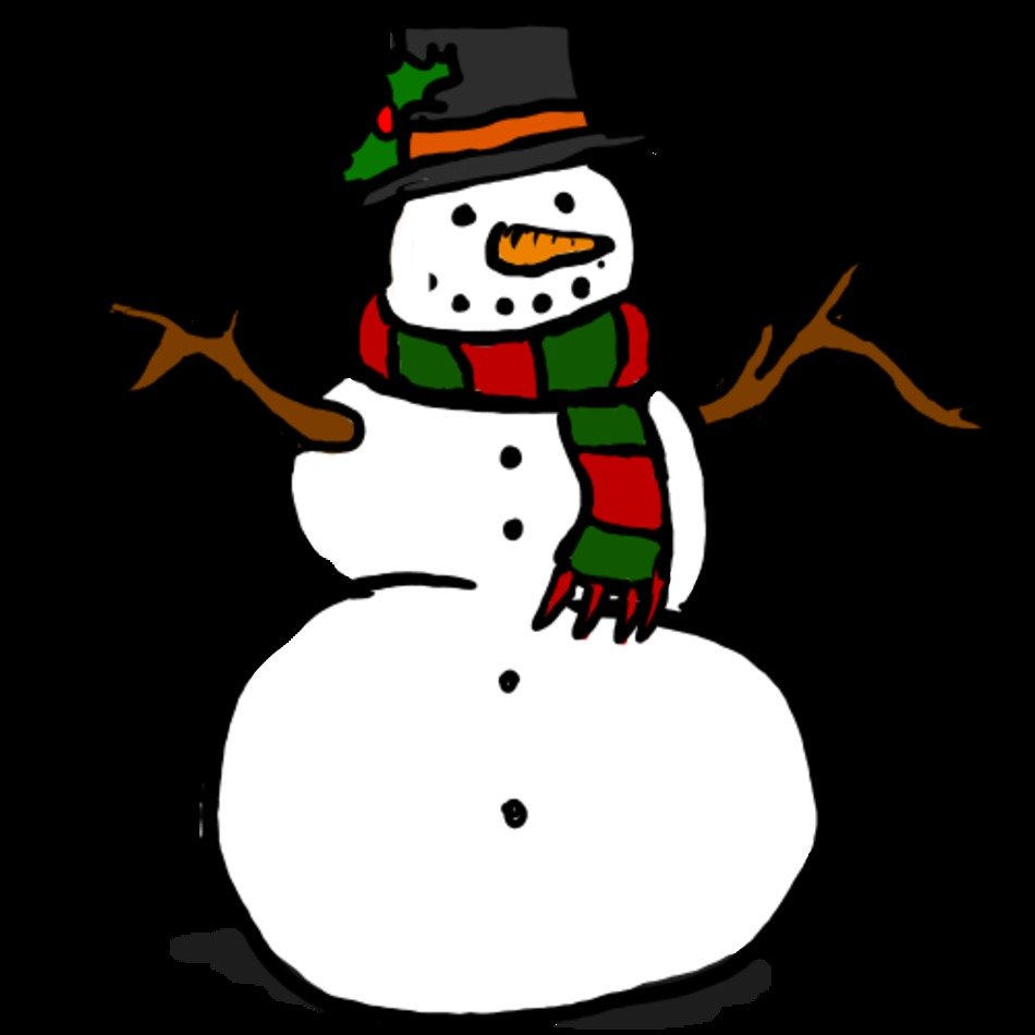 Cute Snowman With clipart