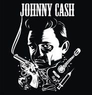 Johnny Cash as a picture for clipart