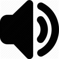 Speaker Volume sign drawing