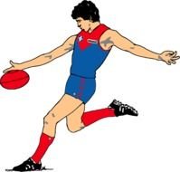 Clipart of football player