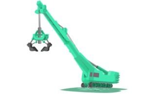 Crane Construction Equipment Vector