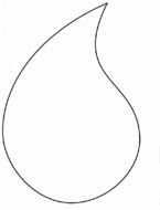Water Drop drawing