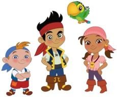 Cartoon Characters Jake And The Neverland Pirates