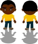 Ricardo Black Boy drawing