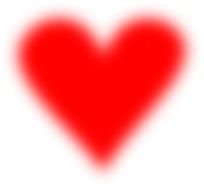 Dark Red Blurred Heart At Clkercom Vector Online