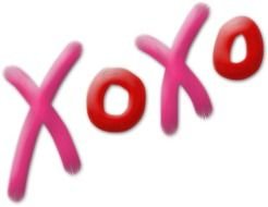 XOXO inscription