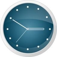 Wall Clock Vector drawing