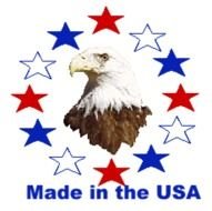 Labor Day Of An Eagle Head Surrounded By Patriotic Red And