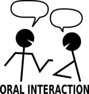 Oral Interaction At Clkercom Vector Online