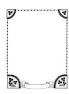 Black and white Clip art of Page Border