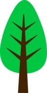 Simple Green Tree drawing