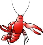 Crawfish 1 At Clkercom Vector Online Royalty clipart