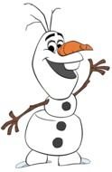 Olaf Frozen drawing