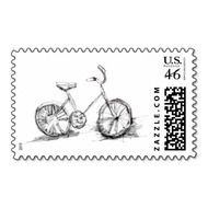 postage stamp drawing