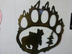 Bear Paw Print drawing