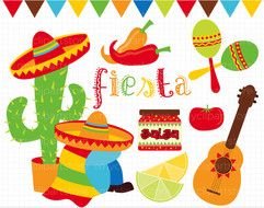 Clipart Fiesta Time