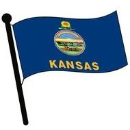 Ä°llustration of Kansas flag