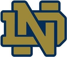 Notre Dame Football Logo Vector Fighting Irish