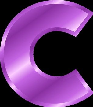 Alphabet Letter C Small Vector