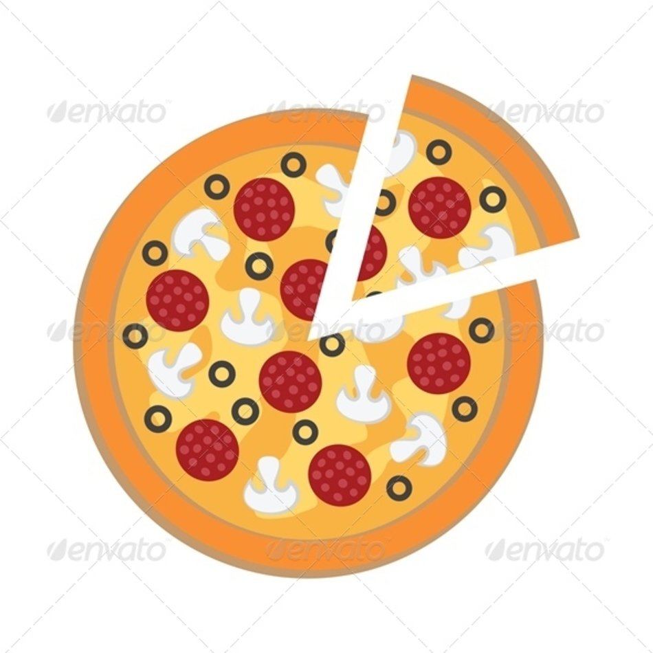 Graphicriver Pizza 7003765 Stock Vector Objects Food Piece