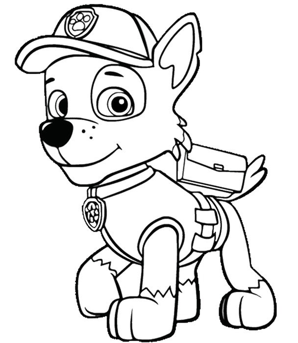 PAW Patrol Coloring Pages drawing