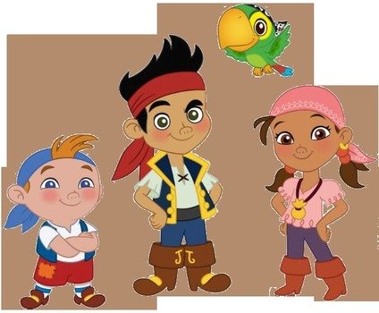 jake and the neverland pirates characters clipart