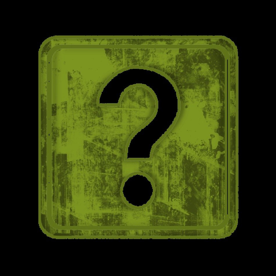 Green Question Mark Panda Free Images