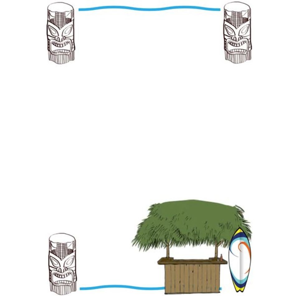 Great Hawaiian Borders For Free Download Templates To Use